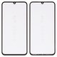 Housing Glass G+OCA PRO compatible with Samsung A346 Galaxy A34 5G, (with OCA film, black)
