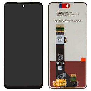 LCD compatible with Motorola Moto G13, Moto G23 XT2333, Moto G34, Moto G45, Moto G53 XT2335, black, without frame, High Copy, universal 