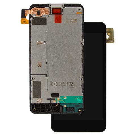 Pantalla LCD puede usarse con Nokia 630 Lumia Dual Sim, 635 Lumia, negro, con marco