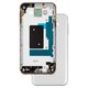 Carcasa puede usarse con Samsung E700 Galaxy E7, blanco, con botones laterales