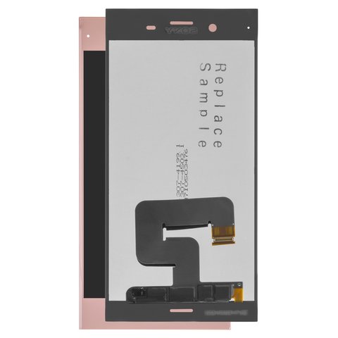 Pantalla LCD puede usarse con Sony G8341 Xperia XZ1, G8342 Xperia XZ1 Dual, rosado, Original PRC 