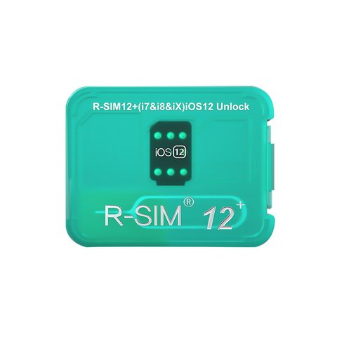 Tarjeta inteligente R Sim 12+ para iPhone X 8 8 Plus 7 7 Plus 6s 6s Plus 6 6 Plus 5 SE 5s 5c 5