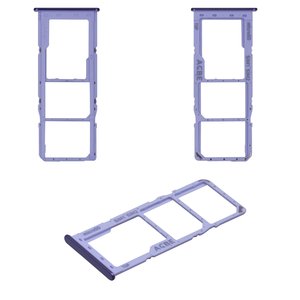 Sujetador de tarjeta SIM puede usarse con Samsung A325 Galaxy A32, morado