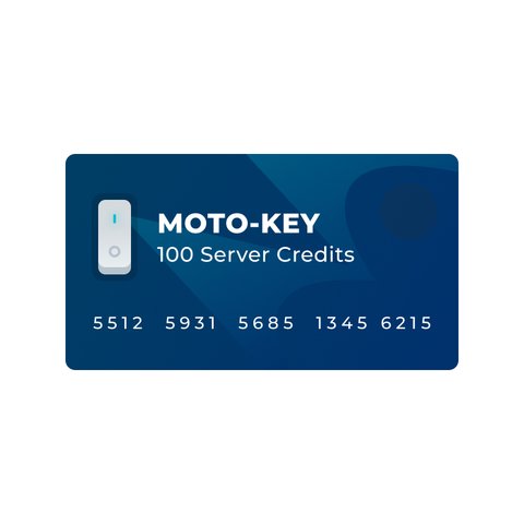 100 créditos del servidor Moto Key