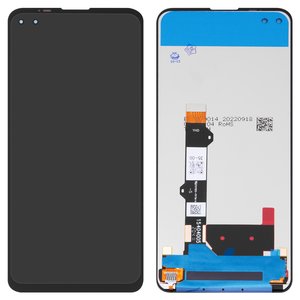 Pantalla LCD puede usarse con Motorola Moto G 5G Plus, negro, sin marco, High Copy