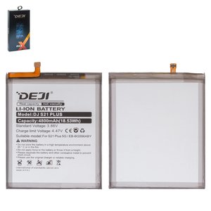 Batería Deji EB BG996ABY puede usarse con Samsung G996 Galaxy S21 Plus 5G, Li ion, 3.88 V, 4800 mAh
