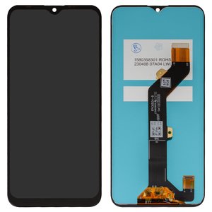 Pantalla LCD puede usarse con Tecno Spark 6 Go KE5, KE5J , Spark Go 2020 ; Infinix Hot 10 Lite, Smart 5, negro, sin marco, High Copy, 24 065X56 V185, FPC6504 9