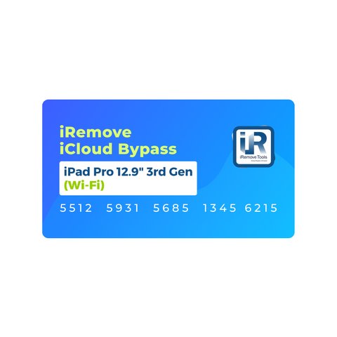 iRemove iCloud Bypass para iPad Pro 12.9" 3rd Gen Wi Fi 