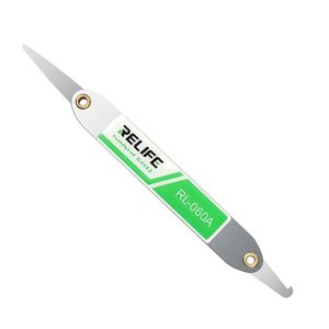 Herramienta para levantar pantalla, cristal táctil RELIFE  RL 060A, espátula metálica