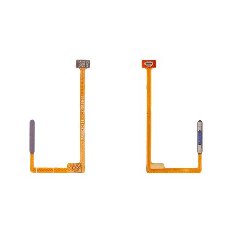 Cable flex puede usarse con Realme C75 4G RMX3941, para escaner de huellas dactilares, negro