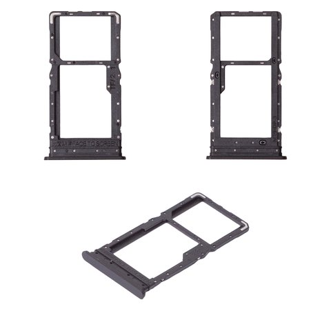 Sujetador de tarjeta SIM puede usarse con Xiaomi Redmi 12, negro, jade black