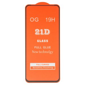 Vidrio de protección templado puede usarse con Motorola Moto G9 Power, Full Glue, compatible con estuche, sin embalaje, sin pañuelos , negro