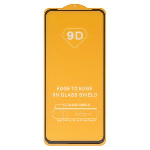 Vidrio de protección templado puede usarse con Tecno Spark 30 KL6 ; Infinix Hot 50 4G X6882 , Full Glue, compatible con estuche, sin embalaje, sin pañuelos , negro