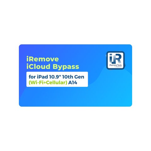 iRemove iCloud Bypass para iPad 10.9 inch 10th Gen Wi Fi+Cellular  A14