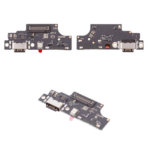 Cable flex puede usarse con Xiaomi Poco M6 Pro 4G, Redmi Note 13 Pro 4G, del conector de carga, con componentes, High Copy, placa del cargador