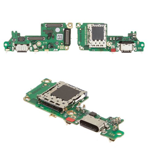 Cable flex puede usarse con Infinix GT 30 Pro X6873 , del conector de carga, con componentes, Original PRC , placa del cargador