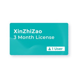 Licencia XinZhiZao por 3 meses 1 usuario 