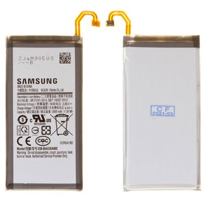 Акумулятор EB BA530ABE для Samsung A530 Galaxy A8 2018 , Li ion, 3,85 B, 3000 мАг, Original PRC 