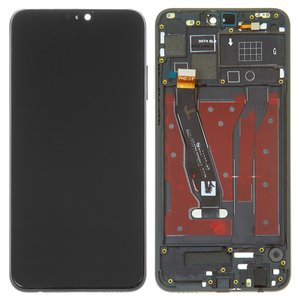 Дисплей для Huawei Honor 8X, Honor View 10 Lite, чорний, з рамкою, High Copy, JSN L21 JSN L22 JSN L23 JSN L42 JSN AL00 JSN TL00
