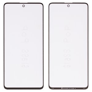 Стекло корпуса G+OCA PRO для Samsung A515F DS Galaxy A51, с OCA пленкой, черное