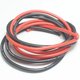 Провод в силиконовой изоляции 13AWG, 2,5 мм², 1 м, черный, UL3135