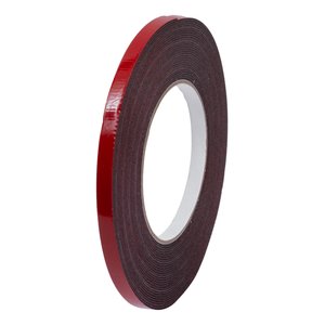 Двосторонній скотч, чорний, 1,0 мм, 8 мм, на поліуретановій основі