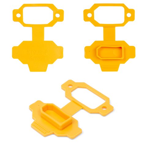 Заглушка Amass XT90E F, жовта, на панель