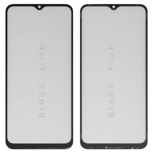 Скло корпуса G+OCA PRO для Vivo Y01, Y11s, Y12a, Y12s, Y15a, Y15c, Y15s, Y20 2021 , Y20i, Y20s, з ОСА плівкою, чорне