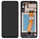 Дисплей для Samsung A042 Galaxy A04e, чорний, з рамкою, High Copy