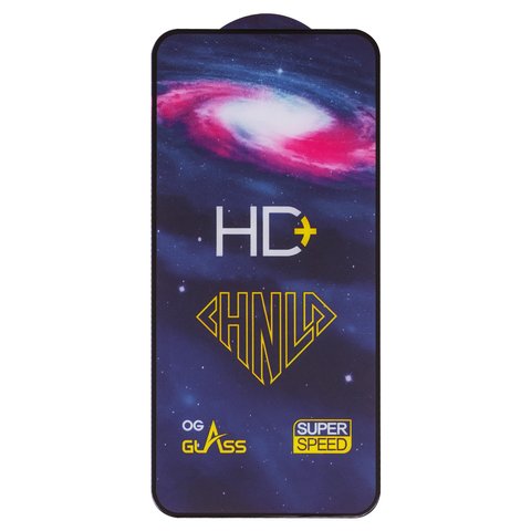 Захисне скло All Spares для Samsung A566 Galaxy A56, 0,33 мм 9H, сумісне з чохлом, Full Glue, чорний, HD+