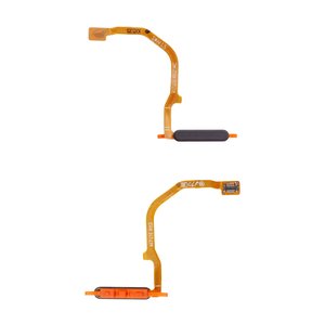 Шлейф для Samsung A175 Galaxy A17 4G, для сканера відбитка пальця Touch ID , чорний, black