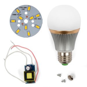 Juego de piezas para armar lámpara LED regulable SQ-Q22 5730 5 W (luz blanca cálida, E27) Juego de piezas para armar lámpara LED regulable SQ-Q22 5730 5 W (luz blanca cálida, E27)