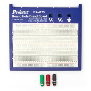 Panel para modelar esquemas eléctricos Pro'sKit BX-4123 (1580 Aberturas) Panel para modelar esquemas eléctricos Pro'sKit BX-4123 (1580 Aberturas)